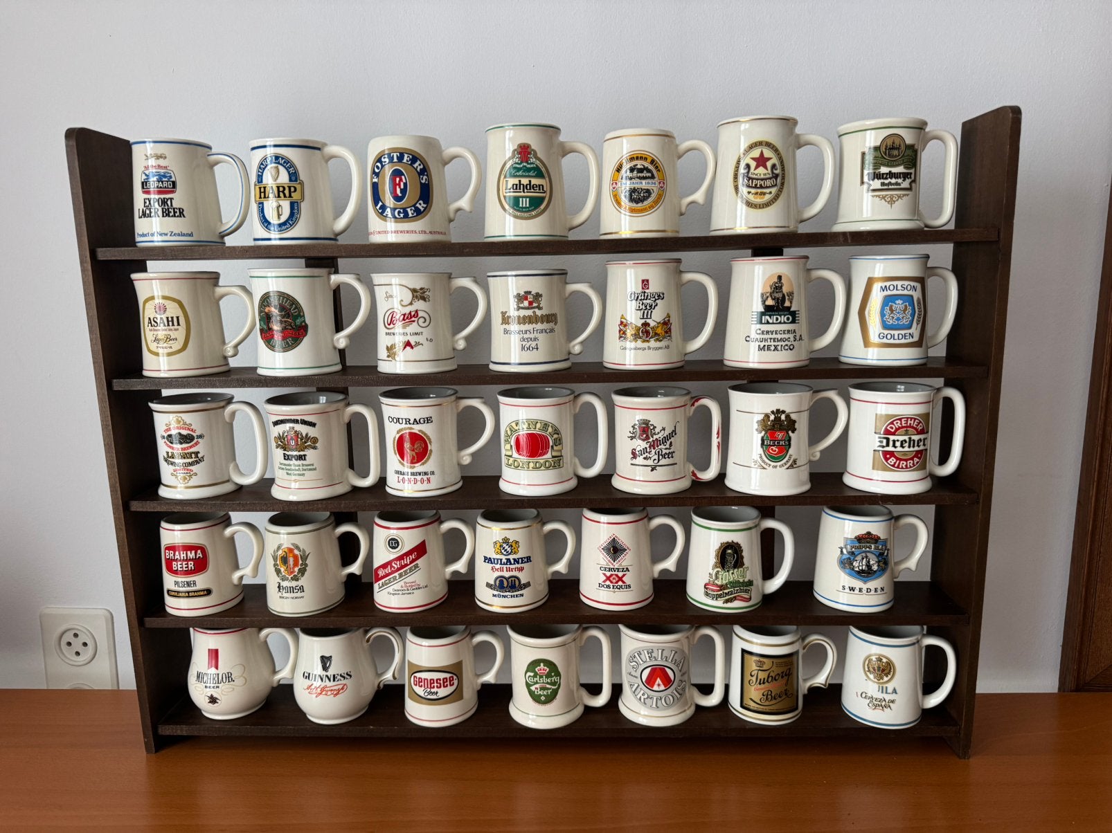 Verzameling mini-bierpullen, Verzamelen, Ophalen, Zo goed als nieuw, Pul(len), Overige merken