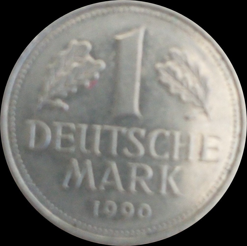 1 Deutsche Mark, Ophalen of Verzenden, Duitsland, Losse munt
