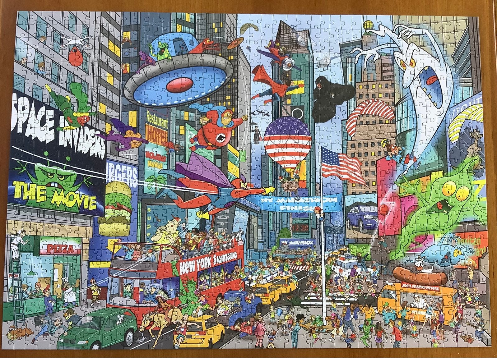 That’s Life New York puzzel, nr. 71386, 1000 stukjes, Hobby en Vrije tijd, Ophalen of Verzenden, 500 t/m 1500 stukjes, Zo goed als nieuw