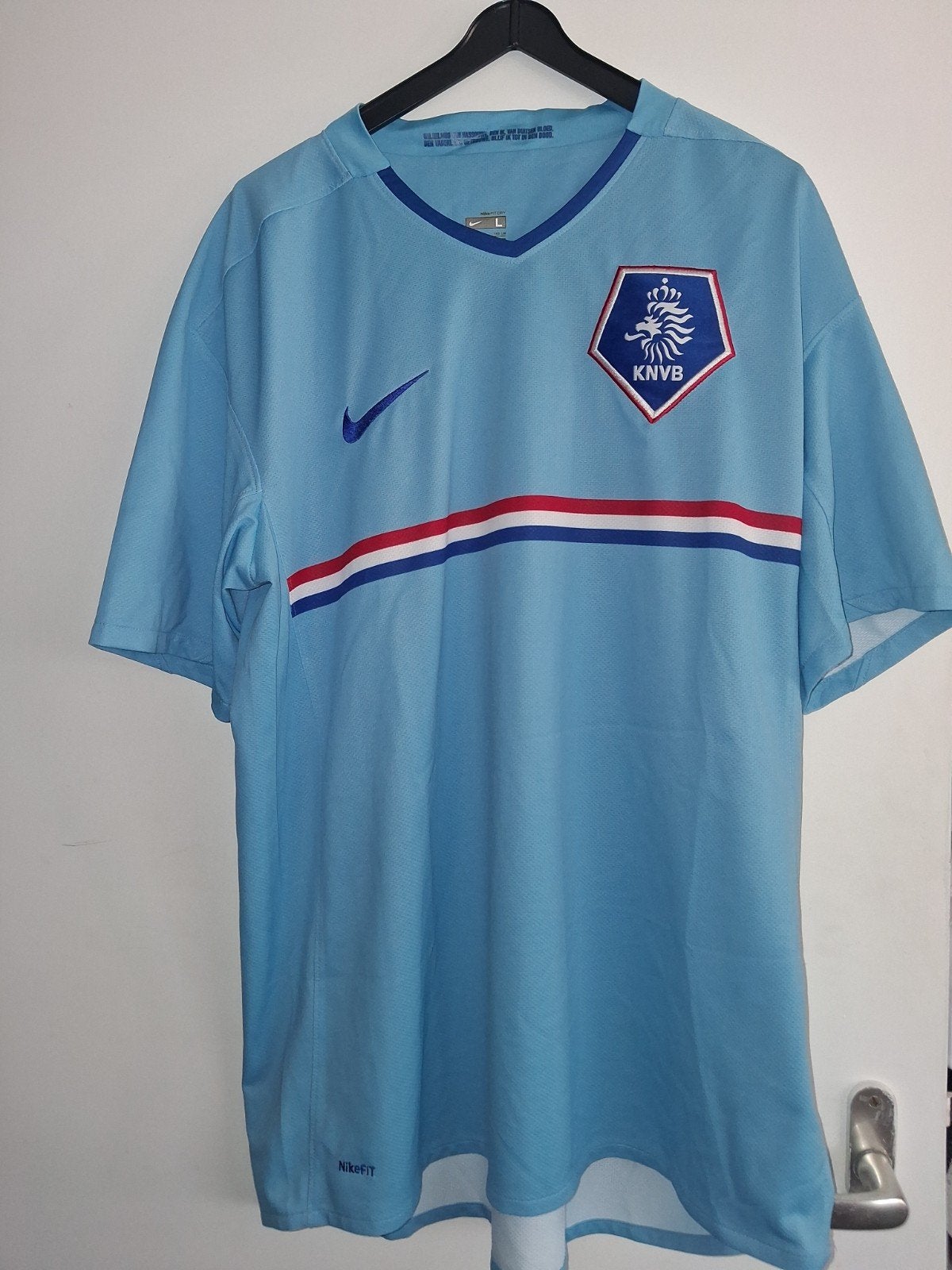 Nederlands elftal shirt knvb nike I large mooie staat, Maat L, Ophalen of Verzenden, Zo goed als nieuw, Shirt
