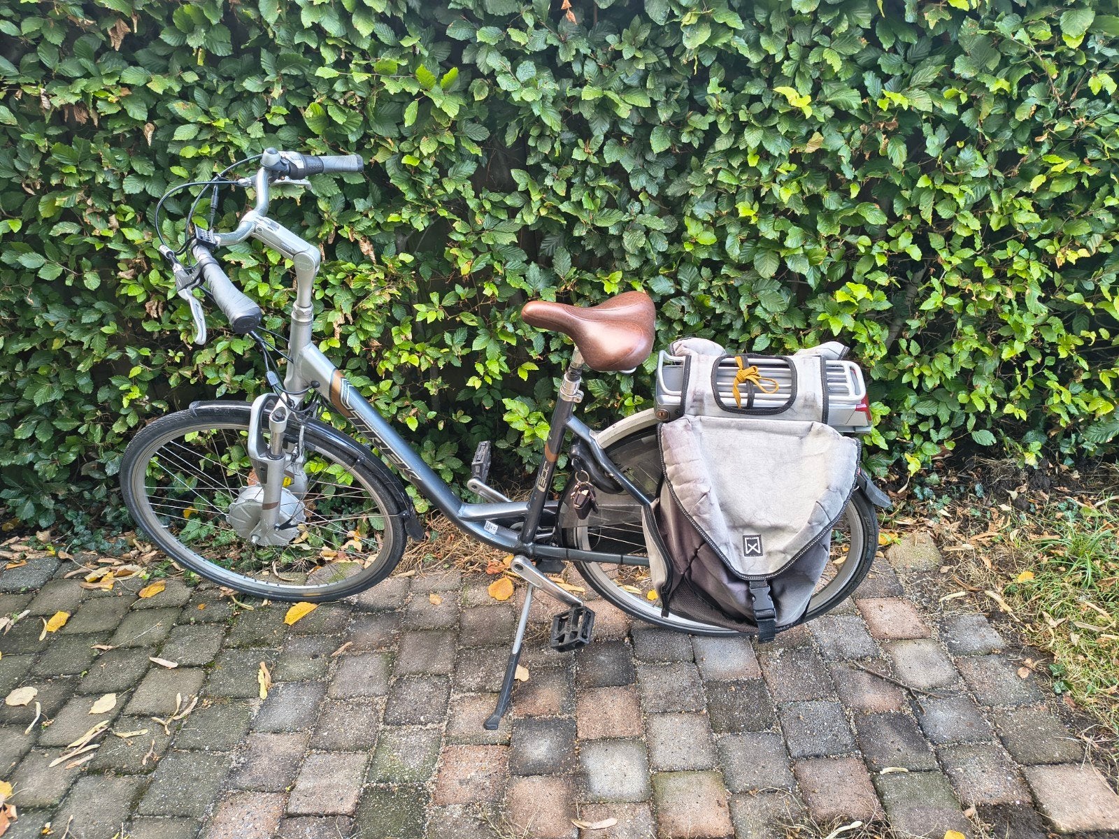 Trek elektrische fiets met 2 accu's en 2 bediening kastjes., Gebruikt, 51 tot 55 cm, 50 km per accu of meer, Ophalen