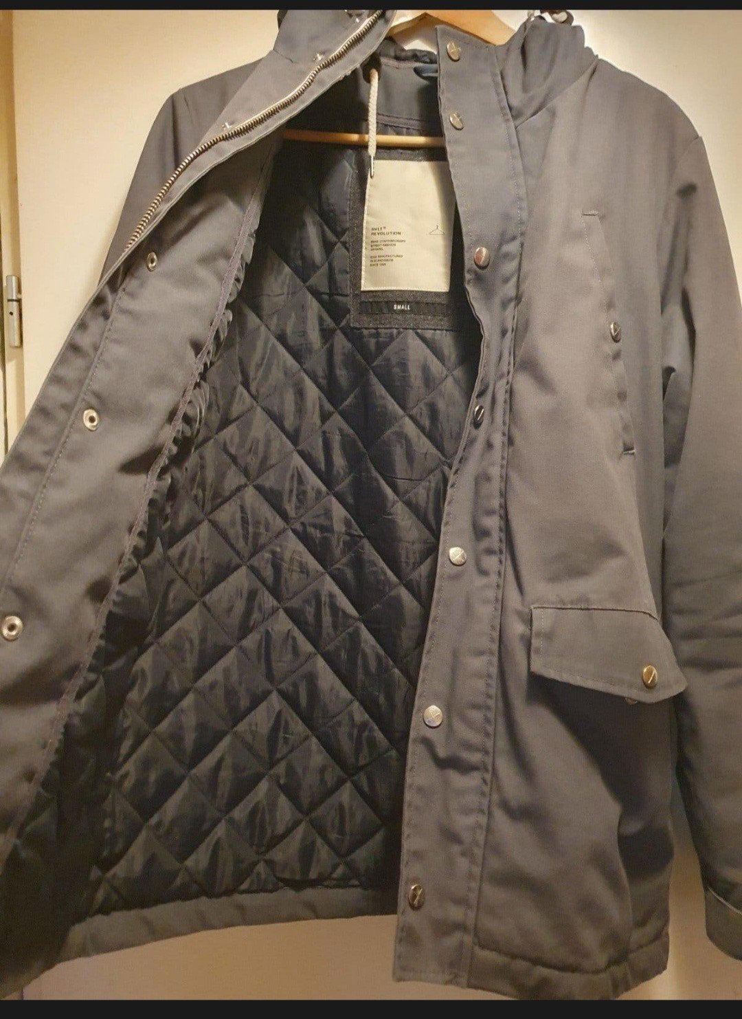 RVLT Revolution Parka jas Maat S, Ophalen, RVLT Revolution, Zo goed als nieuw, Grijs