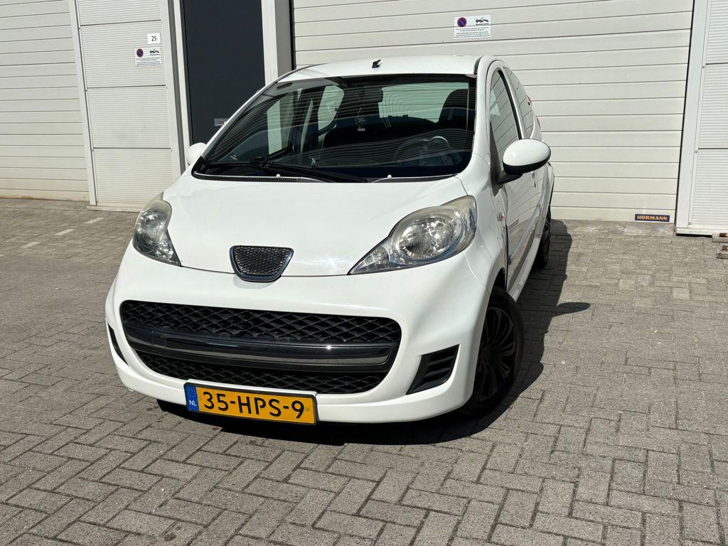 Peugeot 107 1.0-12V XS, Auto's, Peugeot, Voorwielaandrijving, Stof, Gebruikt, Zwart
