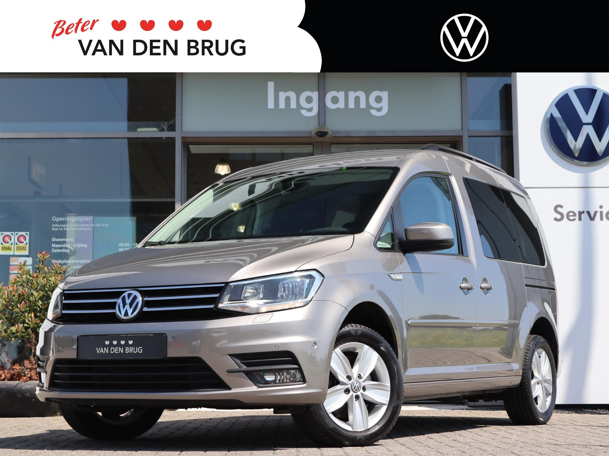 Volkswagen Caddy 1.4 TSI 125 pk Comfortline 5P | Trekhaak |, Auto's, Voorwielaandrijving, Gebruikt, 4 cilinders, 7 stoelen