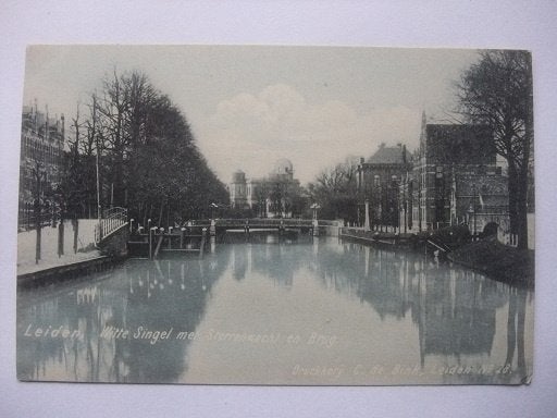 Q94 Leiden - Witte Singel, Verzenden, Voor 1920, Gelopen, Zuid-Holland