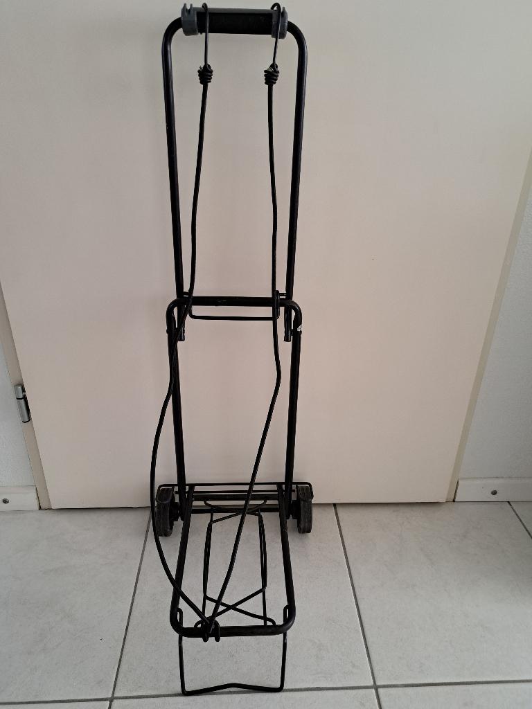 Samsonite bagagetrolley inklapbaar, Wieltjes, 30 cm of meer, Zwart, Nieuw