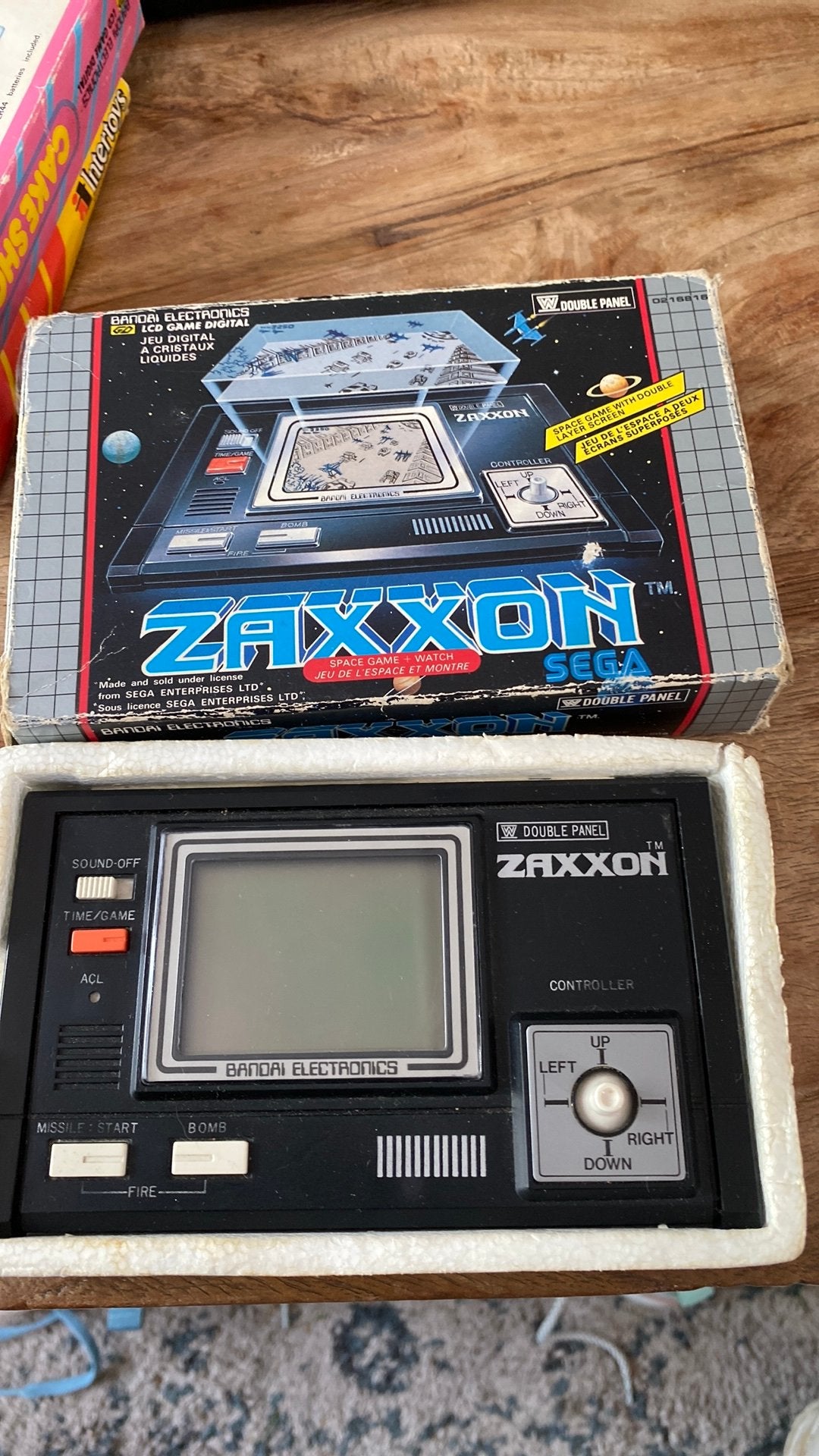 Spelcomputertje lcd digitale game Zaxxon, Ophalen of Verzenden, Gebruikt
