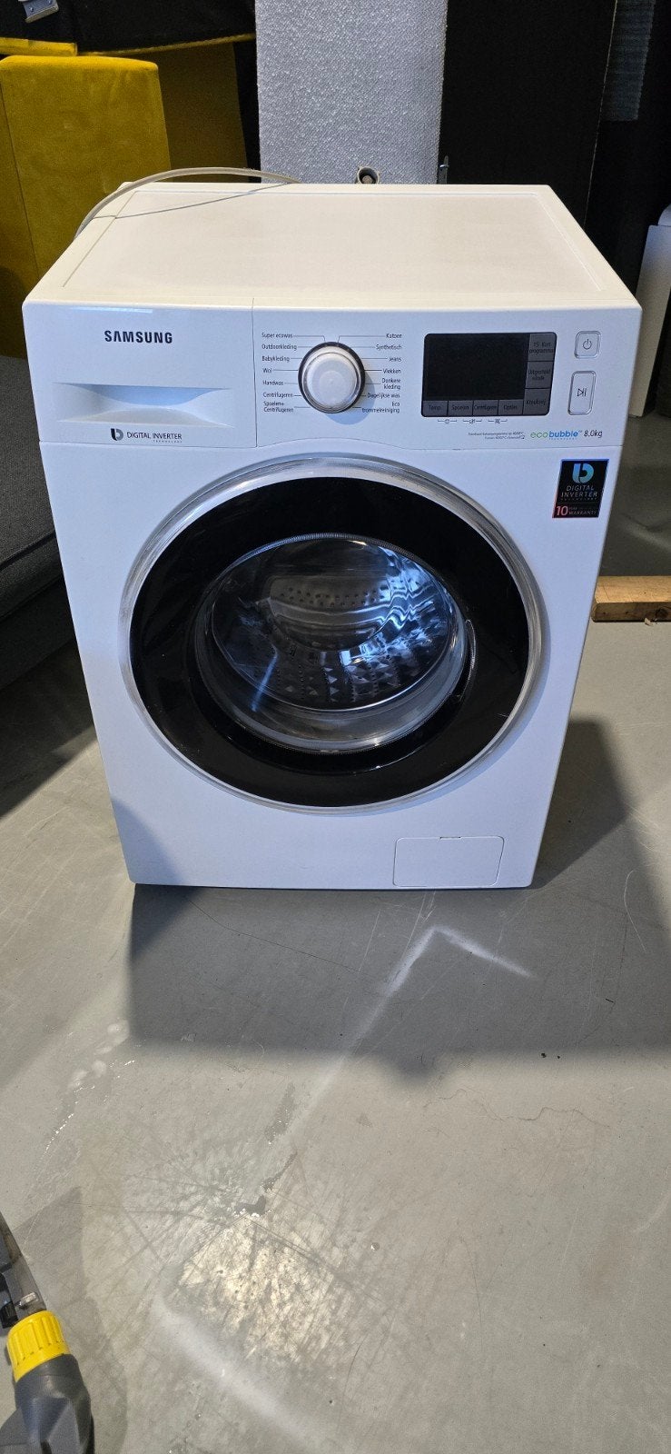Samsung EcoBubble Wasmachine - Stil, Zuinig, Perfecte Staat, 6 tot 8 kg, Handwasprogramma, Bovenlader, Ophalen of Verzenden