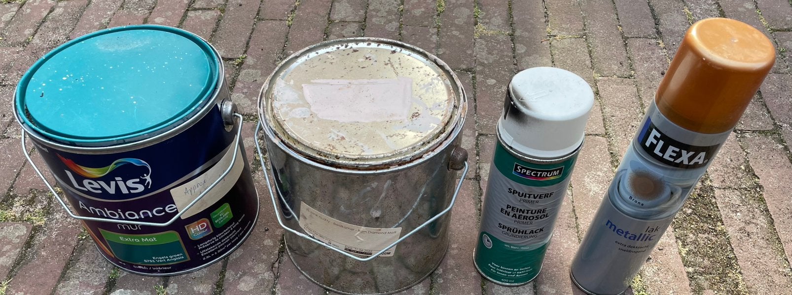 Verf en spuitlak muurverf extra mat engels groen 5751 goud, Ophalen of Verzenden, Zo goed als nieuw, Groen