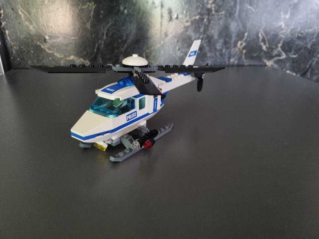 LEGO 7741 - Politiehelikopter, Lego, Ophalen of Verzenden, Compleet, Complete set