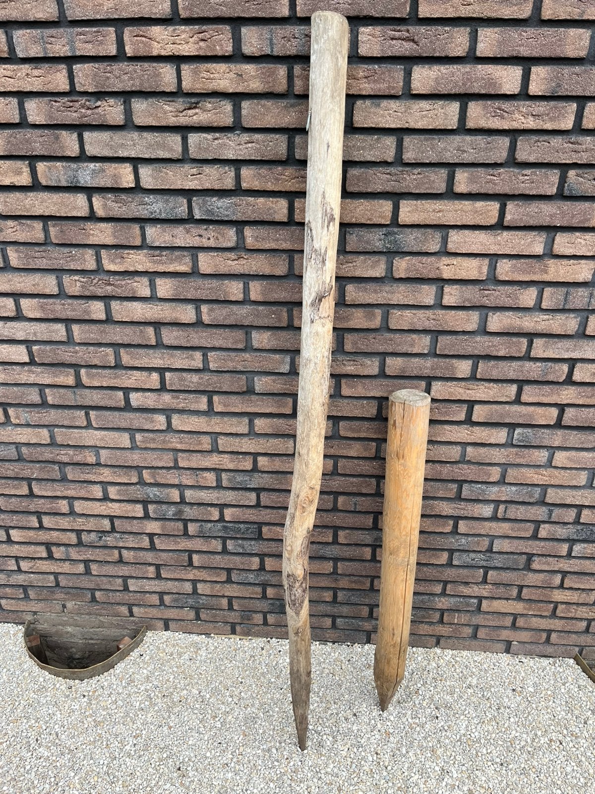 2 Palen, Tuin en Terras, Palen, Balken en Planken, Ophalen, Zo goed als nieuw, Minder dan 180 cm, Palen