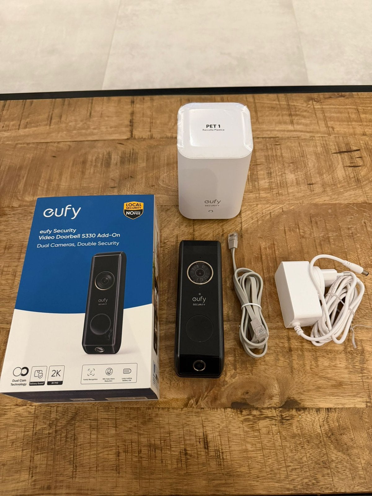 Eufy deurbel + homebase, Ophalen, Zo goed als nieuw