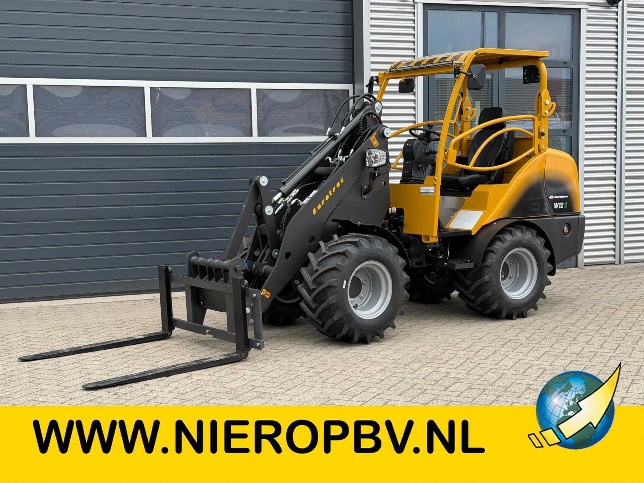 Eurotrac W12 S Shovel/Wielader Snelwissel Extra Functie + Pu, Zakelijke goederen, Wiellader of Shovel