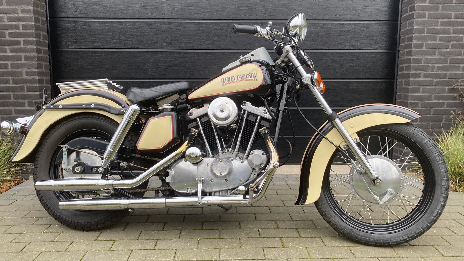 Sportster Ironhead 1972, Motoren, Bedrijf, Chopper