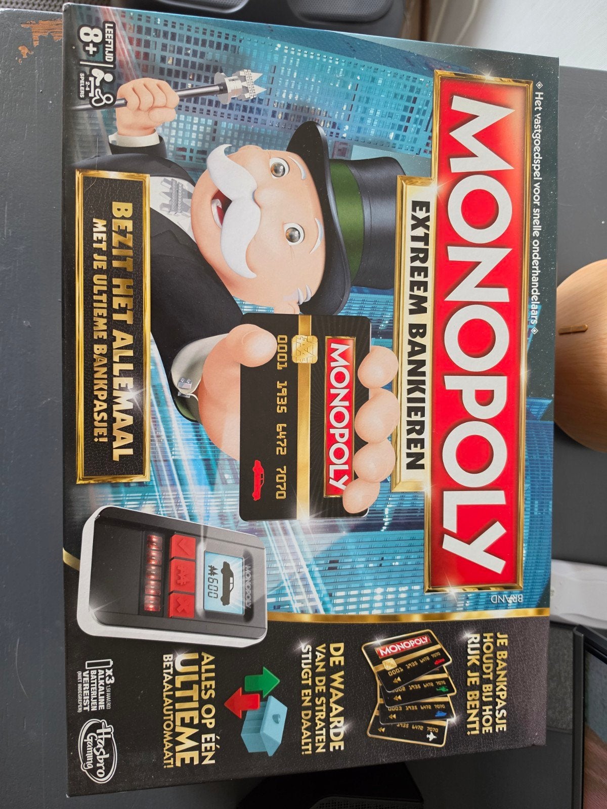 Monopoly Extreem Bankieren - Zo goed als nieuw, Hobby en Vrije tijd, Drie of vier spelers, Ophalen, Zo goed als nieuw, Hasbro Gaming