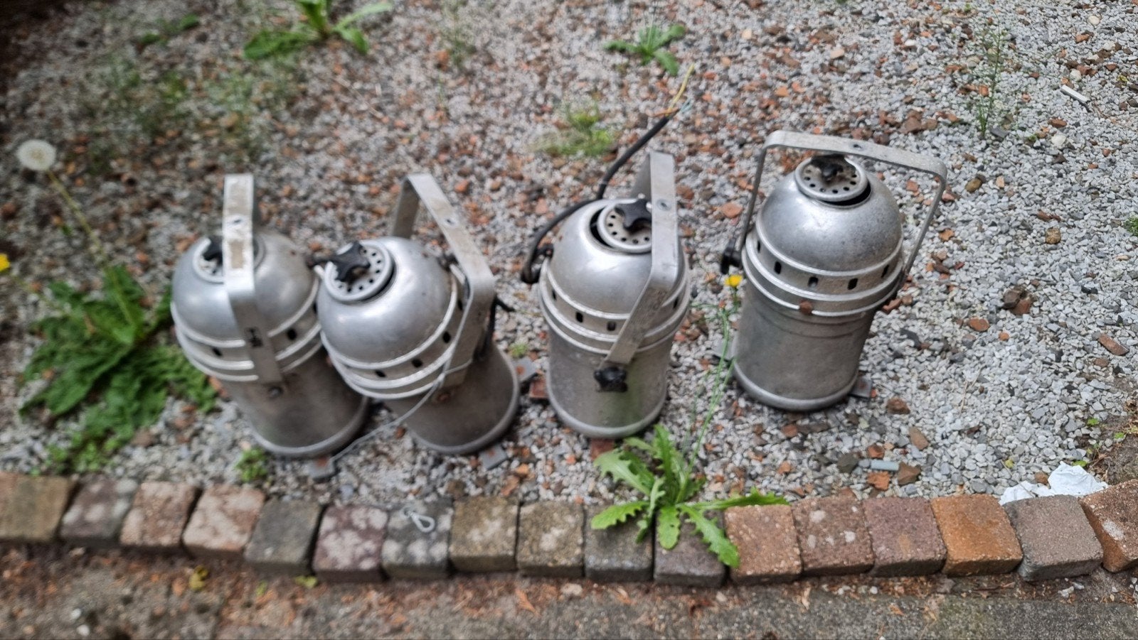 4 x PAR lamps, long, Ophalen, Gebruikt