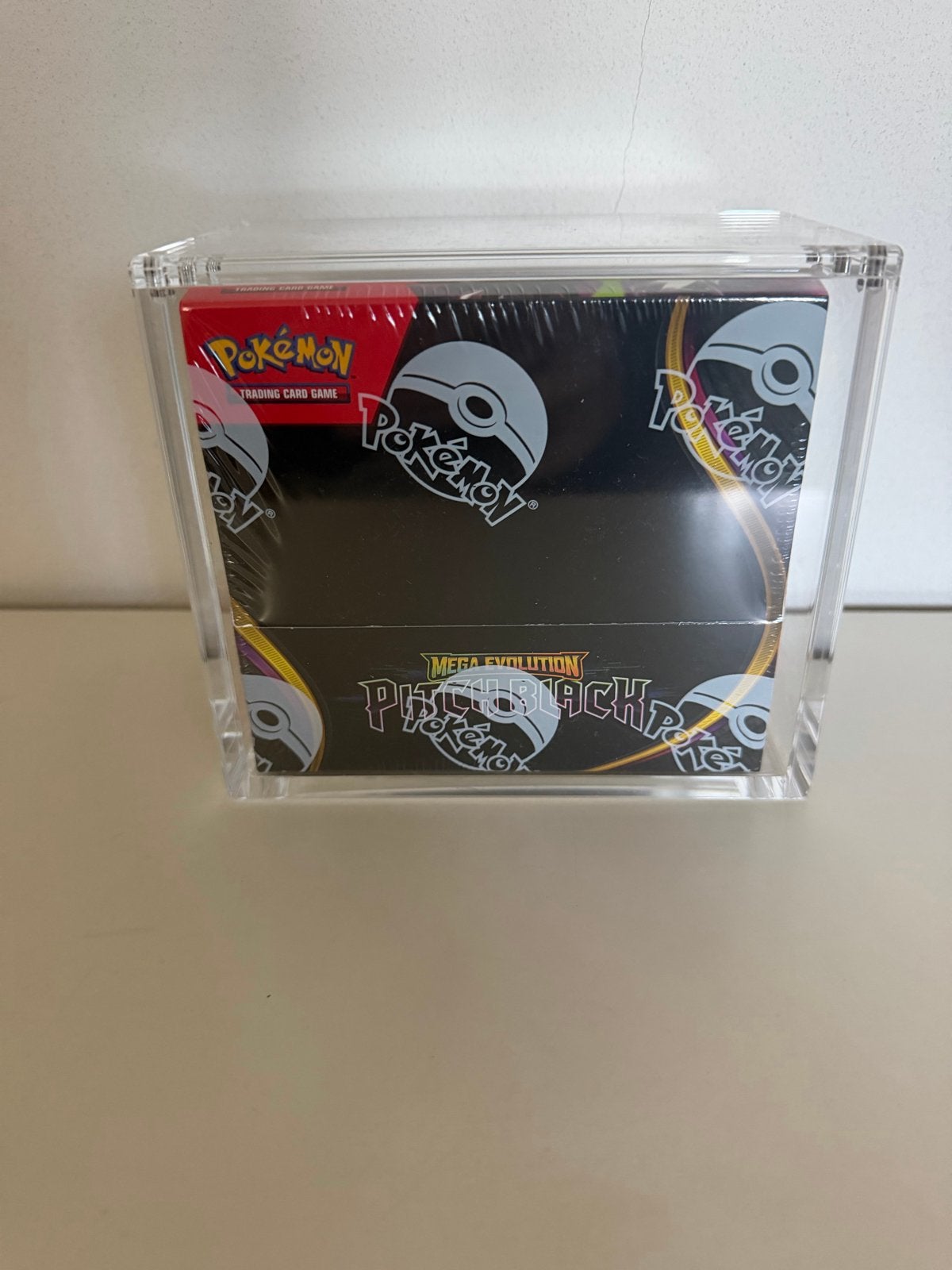 Pokemon Mega Evolution Pitch Black Boosterbox Geseald, Ophalen of Verzenden, Nieuw, Boosterbox
