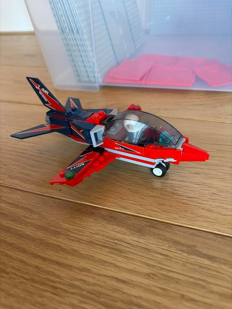 Lego 60177 straaljager, Lego, Ophalen of Verzenden, Compleet, Complete set