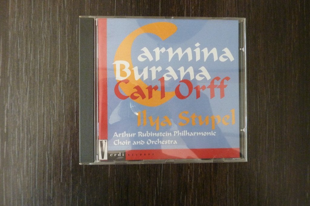 Orff Carmina Burana - Ilya Stupel, Cd's en Dvd's, Overige typen, Ophalen of Verzenden, Zo goed als nieuw, Romantiek