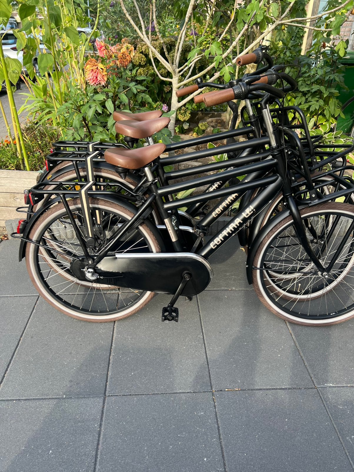 Drie Cortina jongensfiets maat 24&26 inch 3 versnelling, Fietsen en Brommers, Terugtraprem, Versnellingen, Zo goed als nieuw, Ophalen