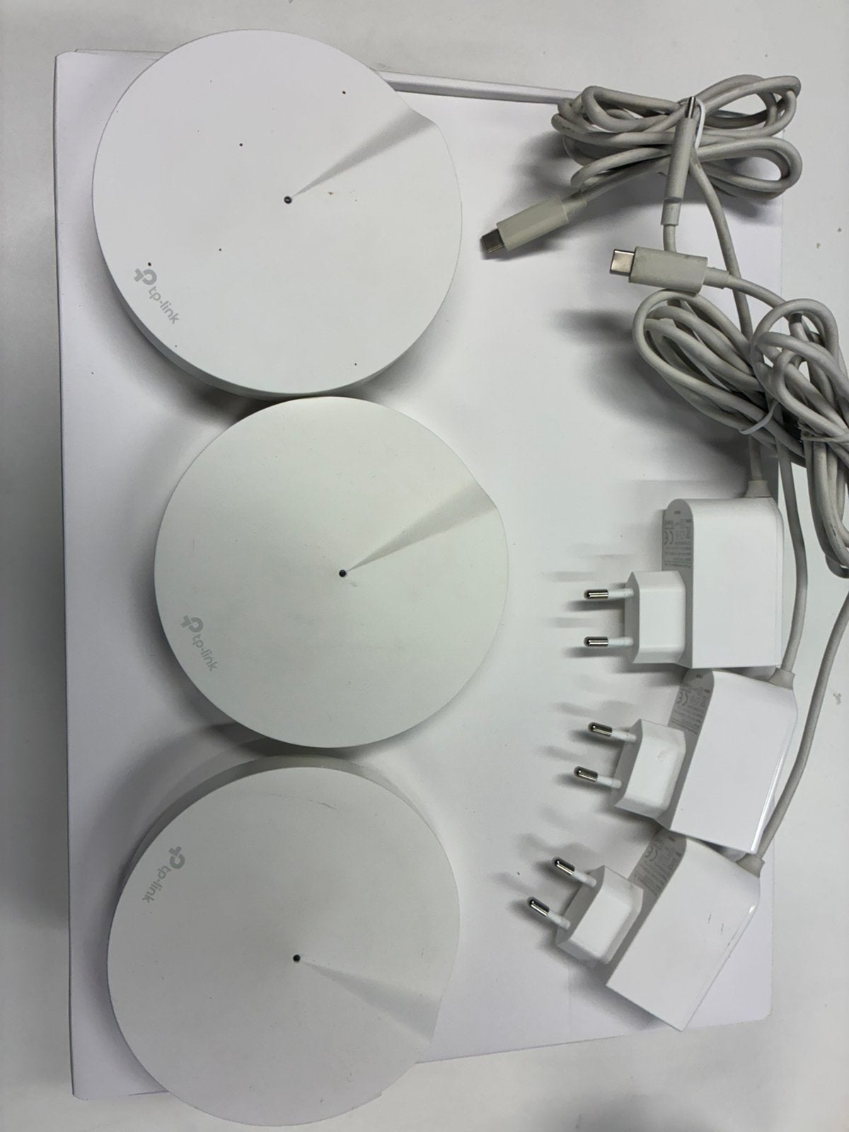 TP-link Deco M5 WiFi mesh set (3 stuks), Computers en Software, WiFi-versterkers, Ophalen of Verzenden, Gebruikt