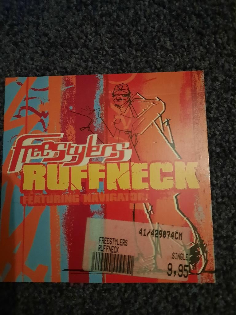 FREESTYLERS RUFFNECK! Leuke CD Single In Nieuwstaat., Cd's en Dvd's, 1 single, Verzenden, Zo goed als nieuw, Pop