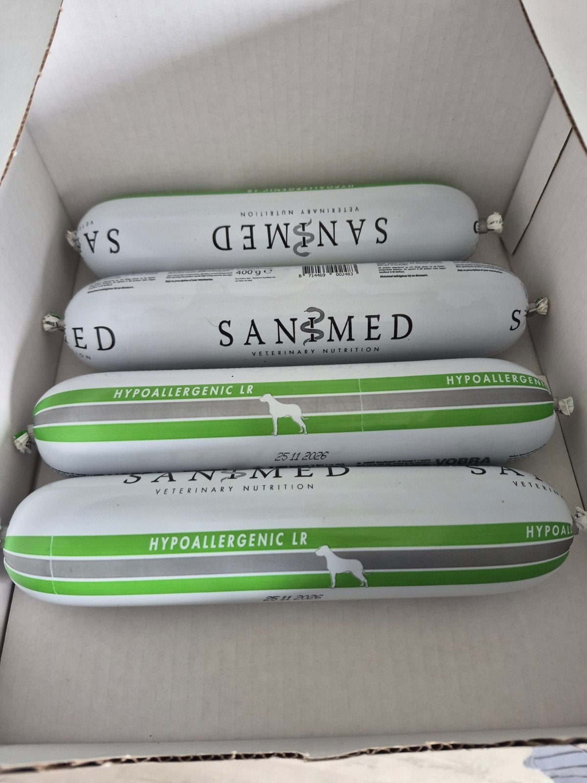 Sanimed hypoallergeen L&R hondenvoer, Ophalen of Verzenden