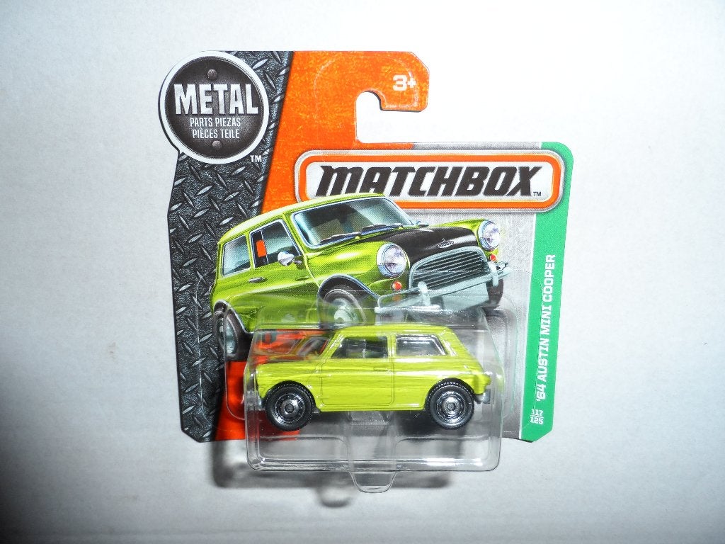 Matchbox - '64 Austin Mini Cooper Mr. Bean - 1:64, Hobby en Vrije tijd, Modelauto's | Overige schalen, Ophalen of Verzenden, Nieuw