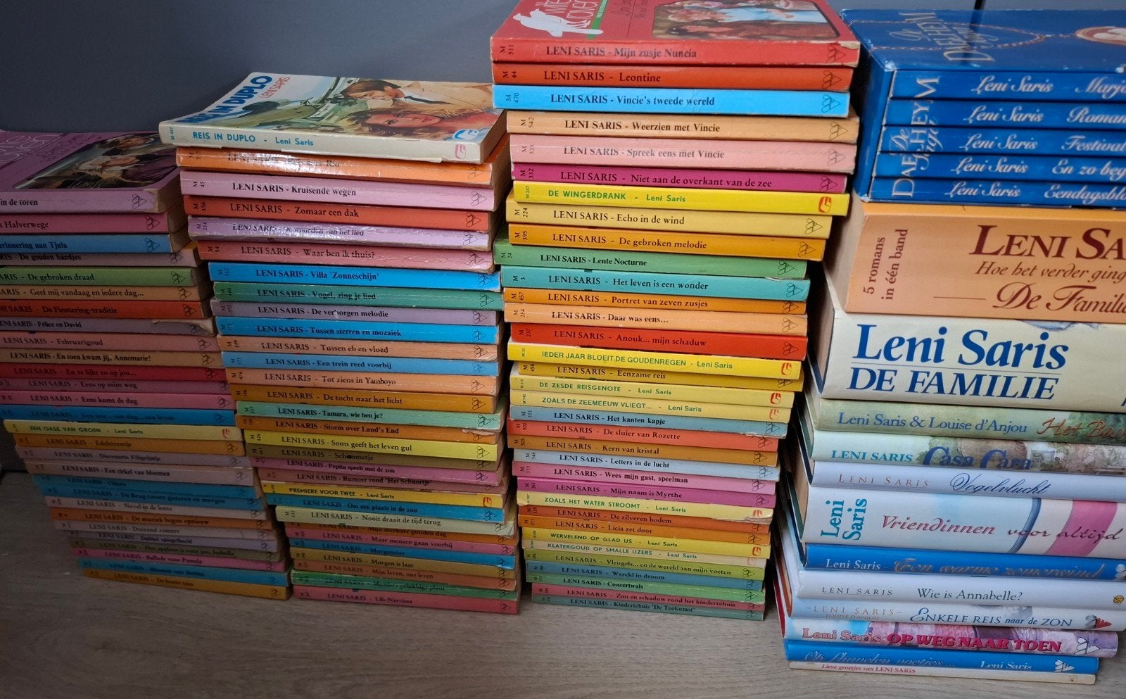 Leni Saris bijna alle titels, Boeken, Ophalen, Gelezen, Leni Saris