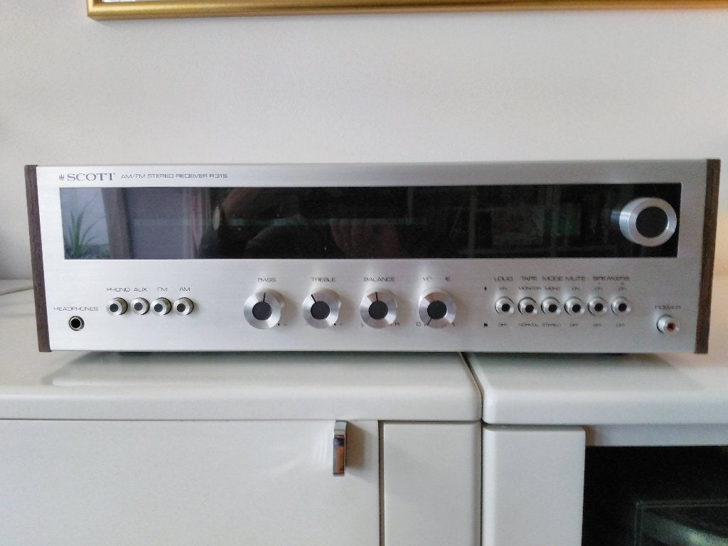 Scott receiver/versterker, Ophalen, Gebruikt, Minder dan 60 watt, Overige merken