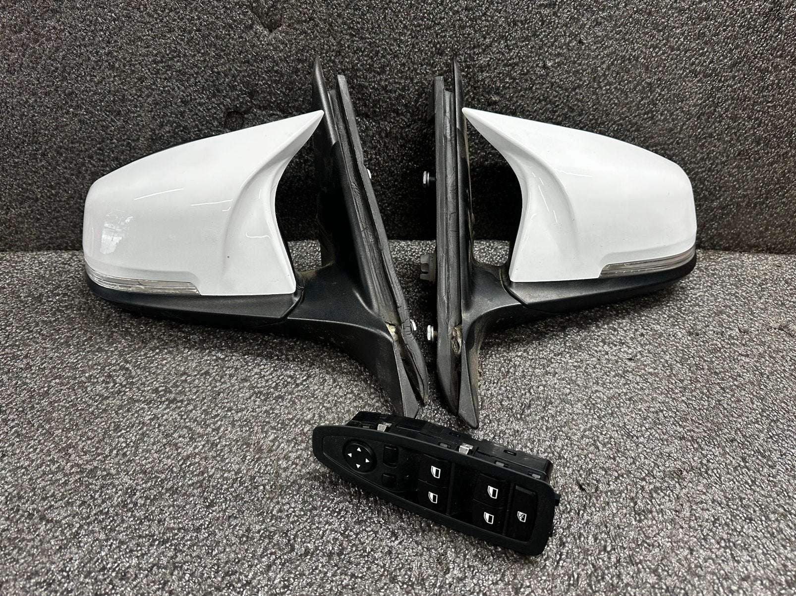 elektrisch inklapbare spiegels + schakelaar bmw 1 serie f20, Ophalen of Verzenden, Gebruikt, BMW