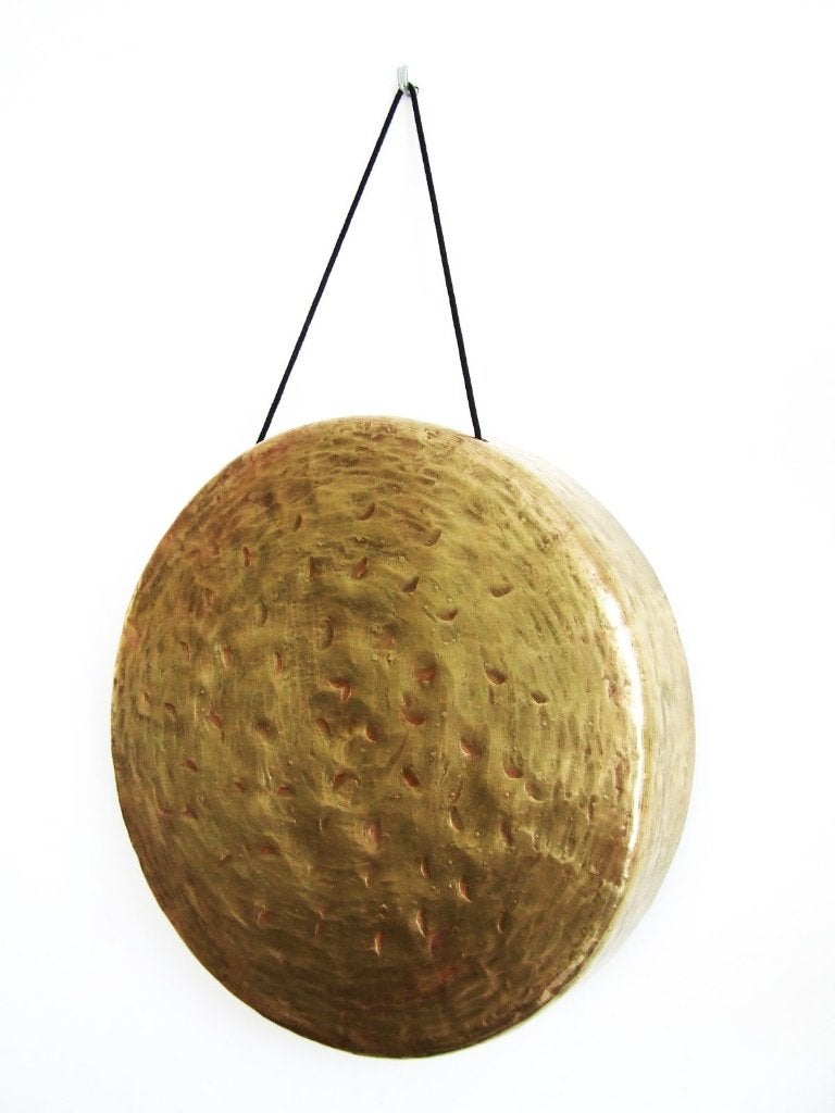 Gong handgeslagen rond 1920., Ophalen, Brons