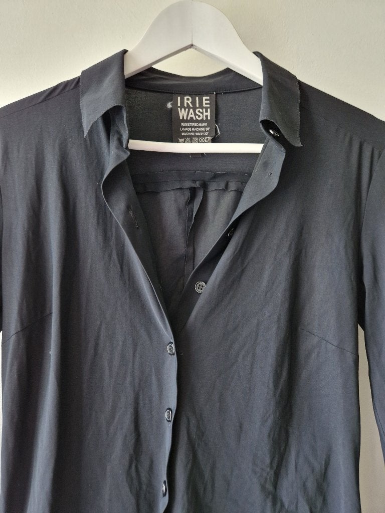 Irie Wash blouse mt S, Irie Wash, Zwart, Ophalen of Verzenden, Zo goed als nieuw