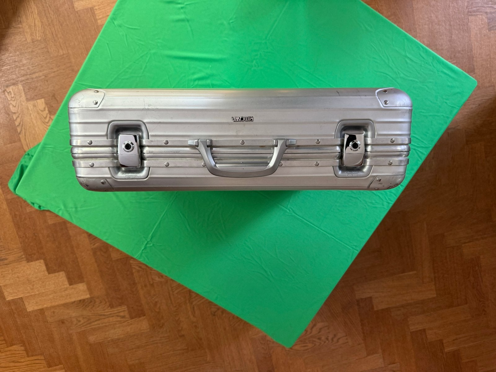 Rimowa Koffer - Aluminium - Vintage, Sieraden, Tassen en Uiterlijk, Koffers, Gebruikt, 45 tot 55 cm, Slot, Ophalen of Verzenden