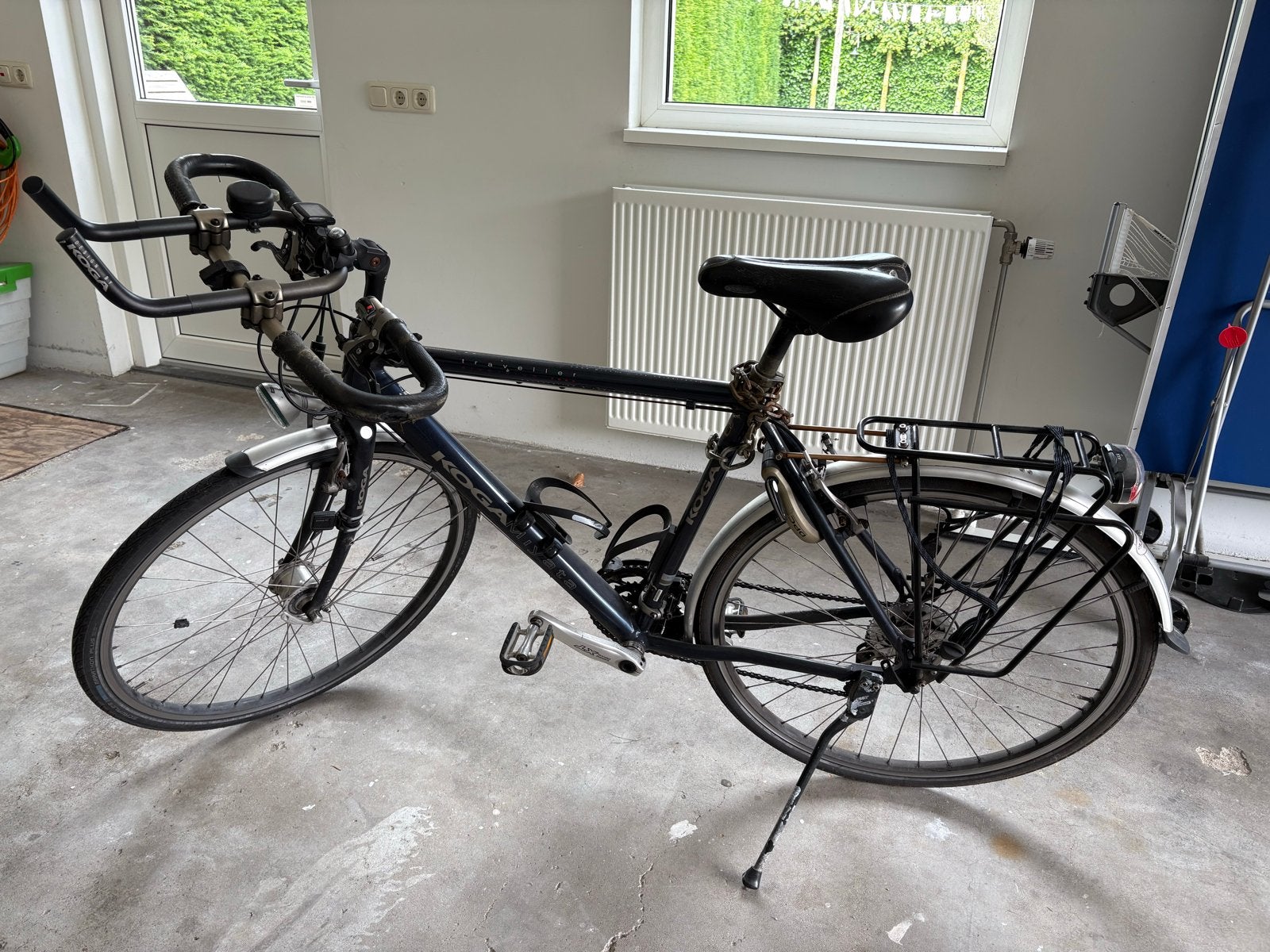 Koga Miyata worldtraveler herenfiets, 28 inch, Gebruikt, Velgrem, Ophalen of Verzenden