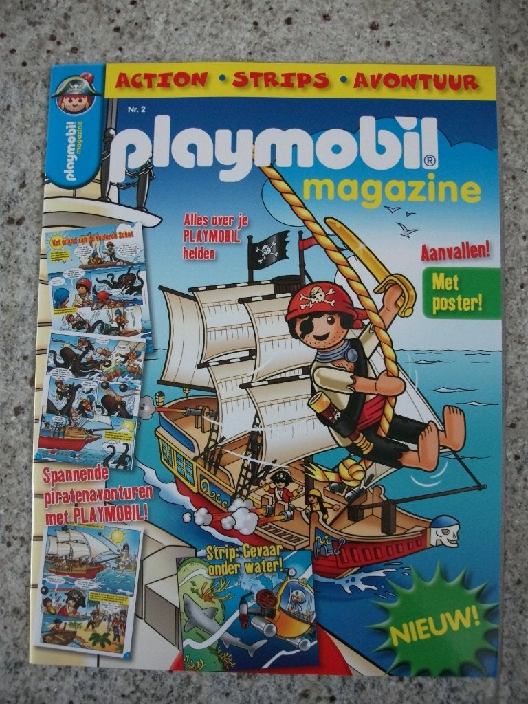 tijdschrift Playmobil magazine nummer 2, Ophalen of Verzenden, Gebruikt, Overige typen