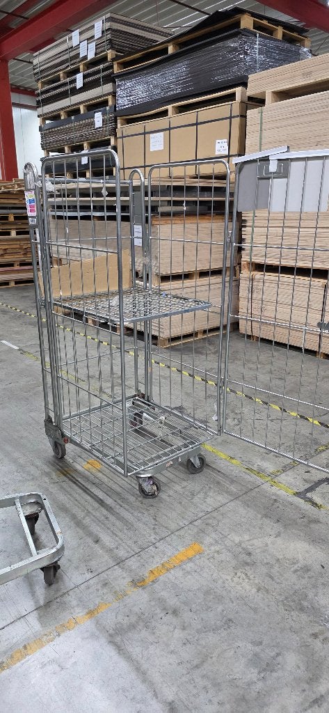 rolcontainer, Doe-het-zelf en Verbouw, Transportwagens, Gebruikt, Transportkar, 100 liter of meer, Ophalen