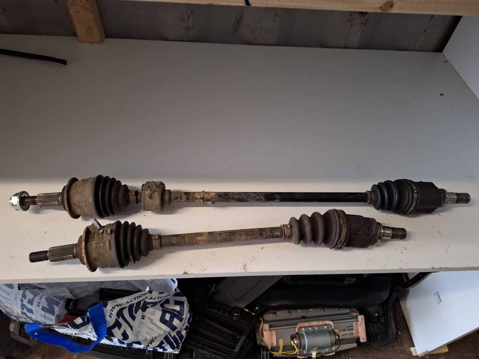 Aandrijfas steekas links en rechts Opel Agila B 1.2, Ophalen, Opel, Opel, Opel