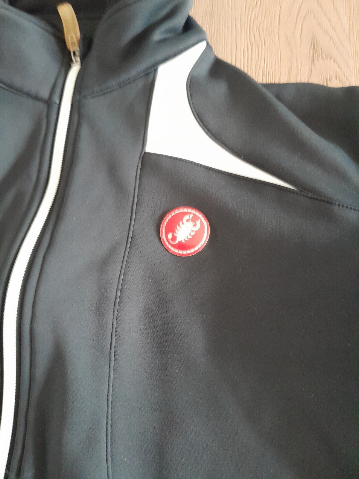 Castelli fietsjack maat M, Castelli, M, Ophalen of Verzenden, Zo goed als nieuw