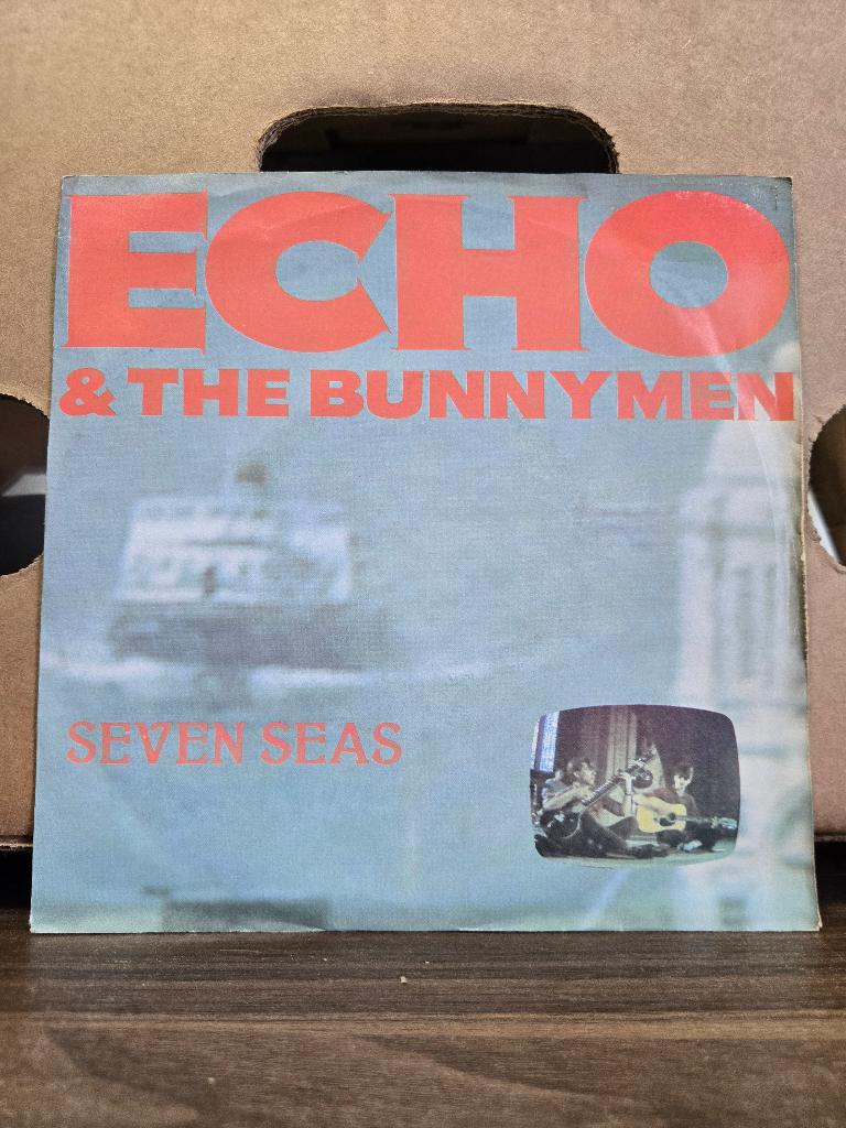 Echo & The Bunnymen - Seven seas, Cd's en Dvd's, 7 inch, Ophalen of Verzenden, Zo goed als nieuw, Pop
