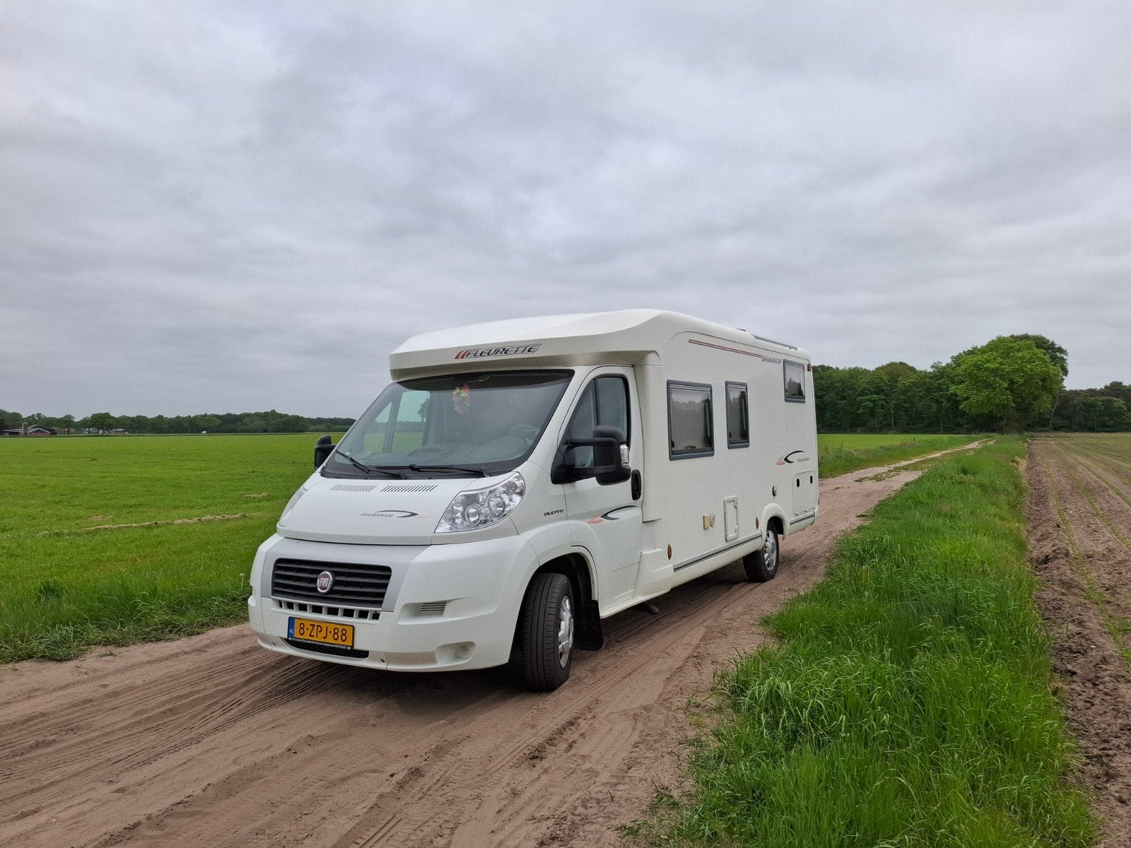 Fiat Fleurette camper, Ringverwarming, Fiat, Particulier, Half-integraal