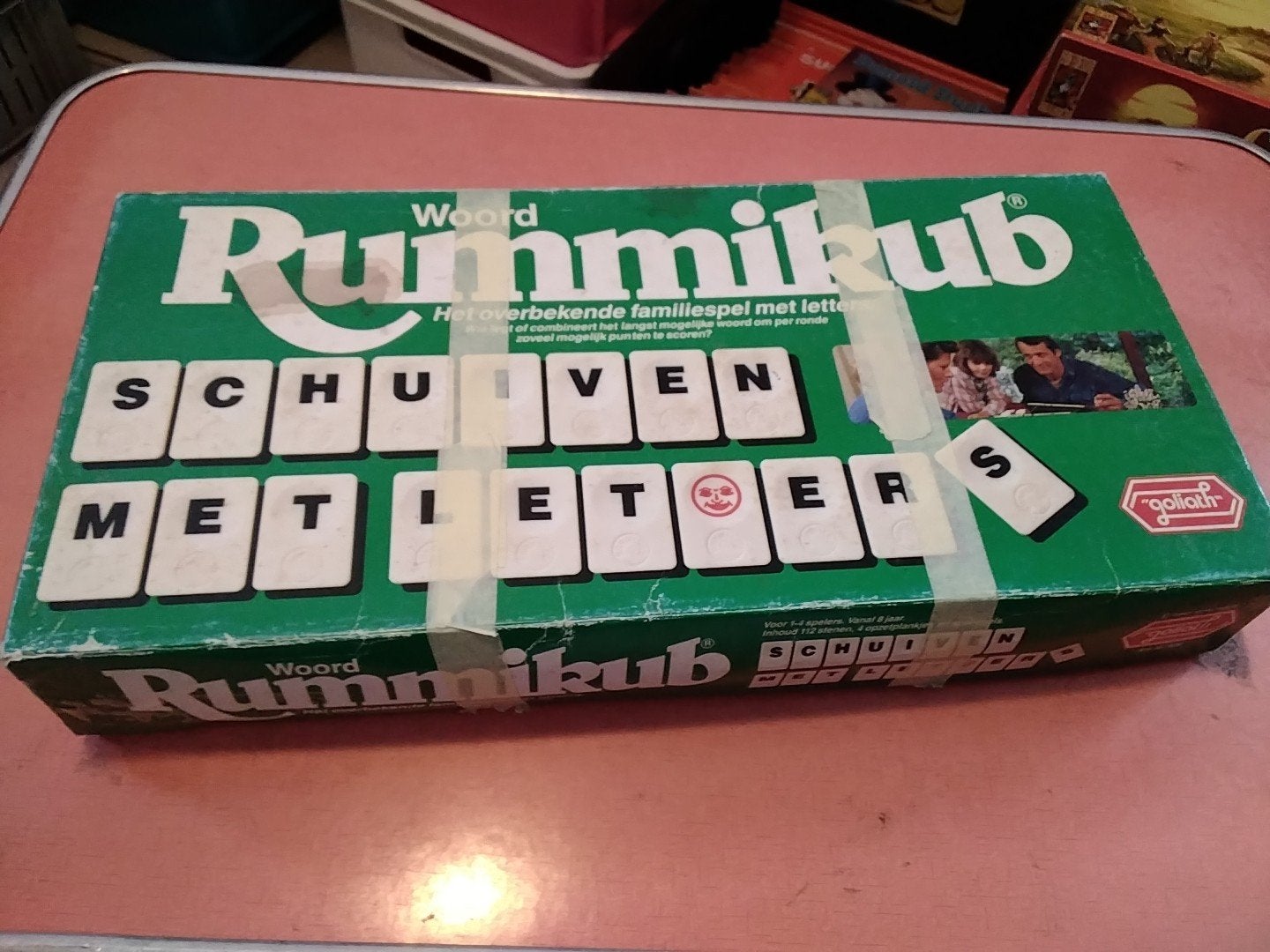 Woord rummikub compleet 7.50, Hobby en Vrije tijd, Gezelschapsspellen | Bordspellen, Drie of vier spelers, Ophalen of Verzenden