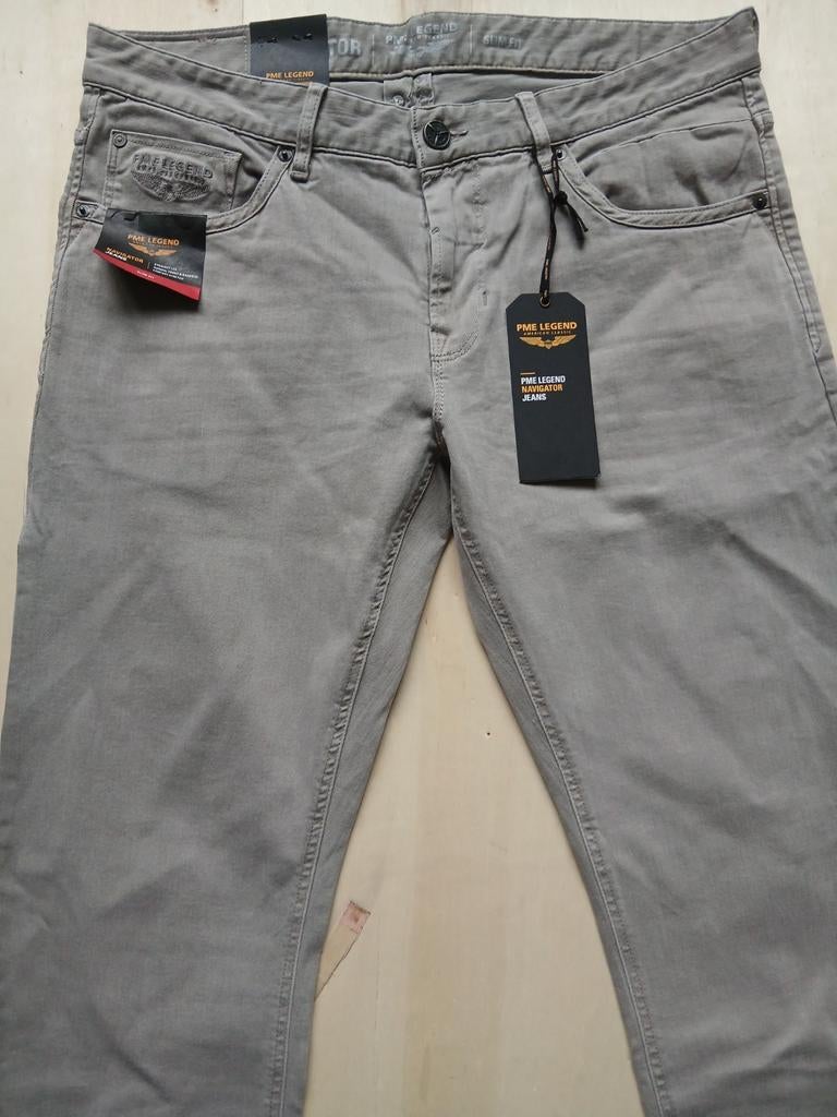 PME Legend Navigator slimfit jeans maat W36 L34, W36 - W38 (confectie 52/54), Nieuw, Ophalen of Verzenden, Grijs