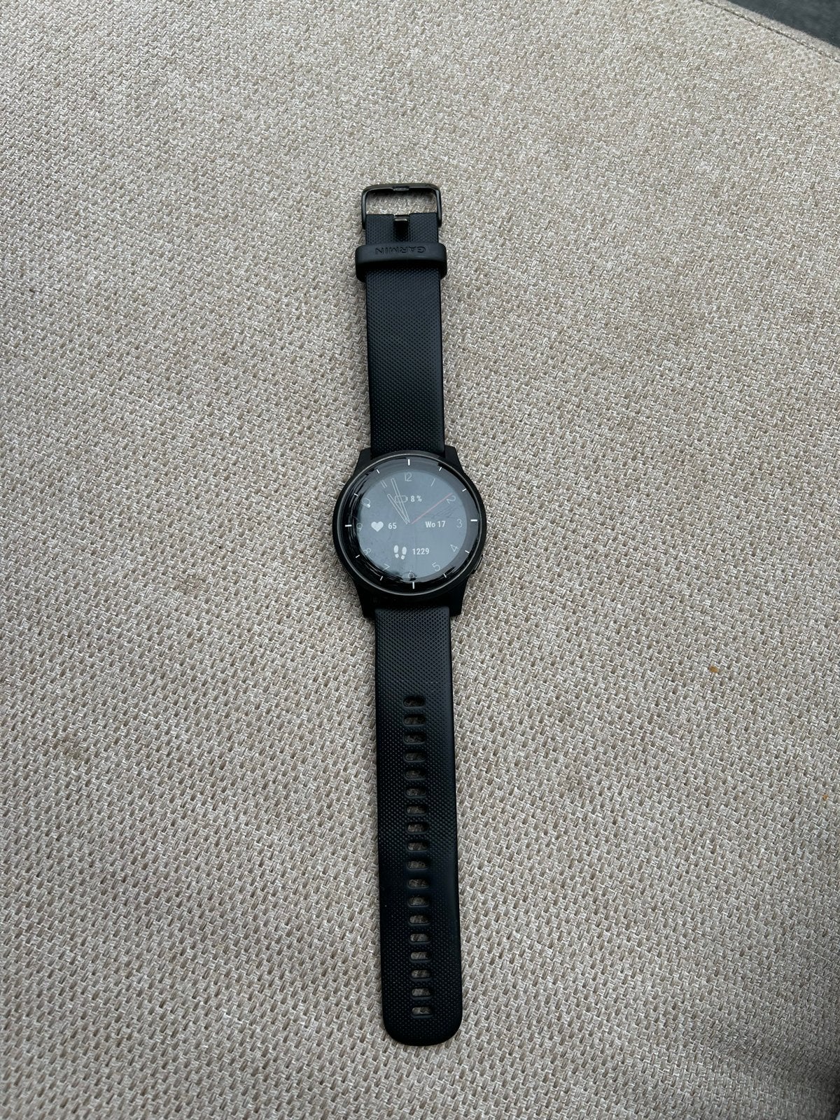 Garmin Vivoactive 4 Smartwatch Zwart, Zwart, Ophalen of Verzenden, Waterdicht, Android