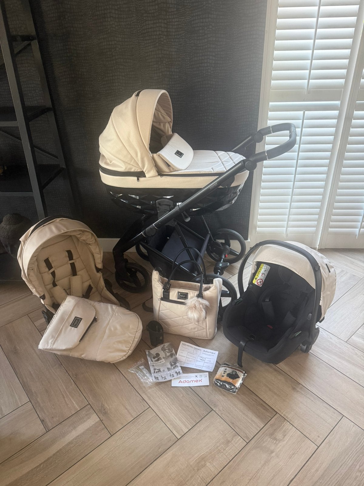 Mooie goed onderhouden 3-1 set. Kinderwagen, Ophalen of Verzenden, Zo goed als nieuw, Overige merken