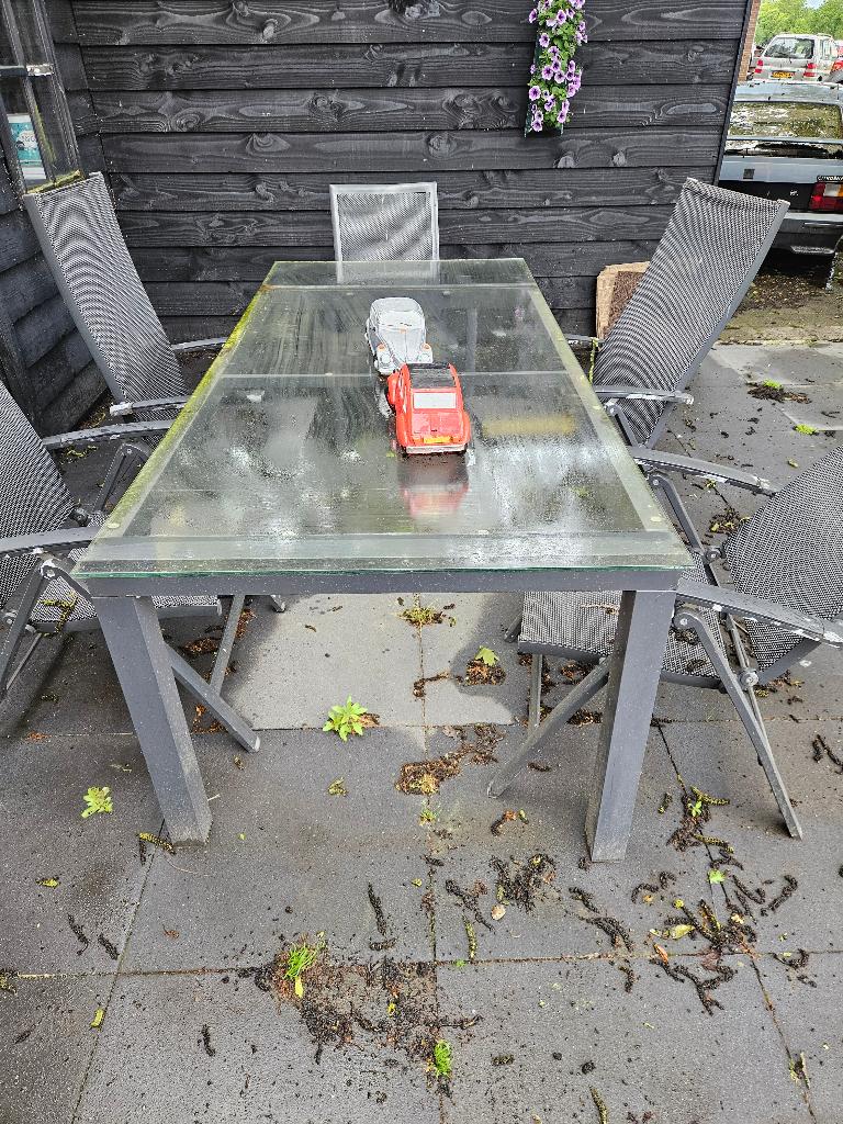 Glasplaat, Ophalen, Minder dan 80 cm, 160 cm of meer, Zo goed als nieuw