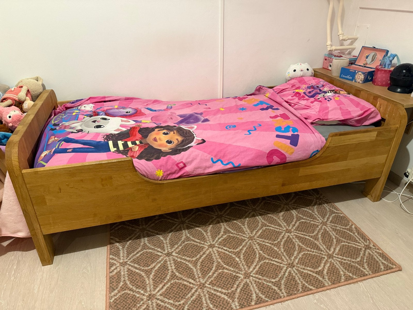Woood kinderbed (70x150), Kinderen en Baby's, Kinderkamer | Bedden, Ophalen, Gebruikt, 140 tot 160 cm, 70 tot 85 cm