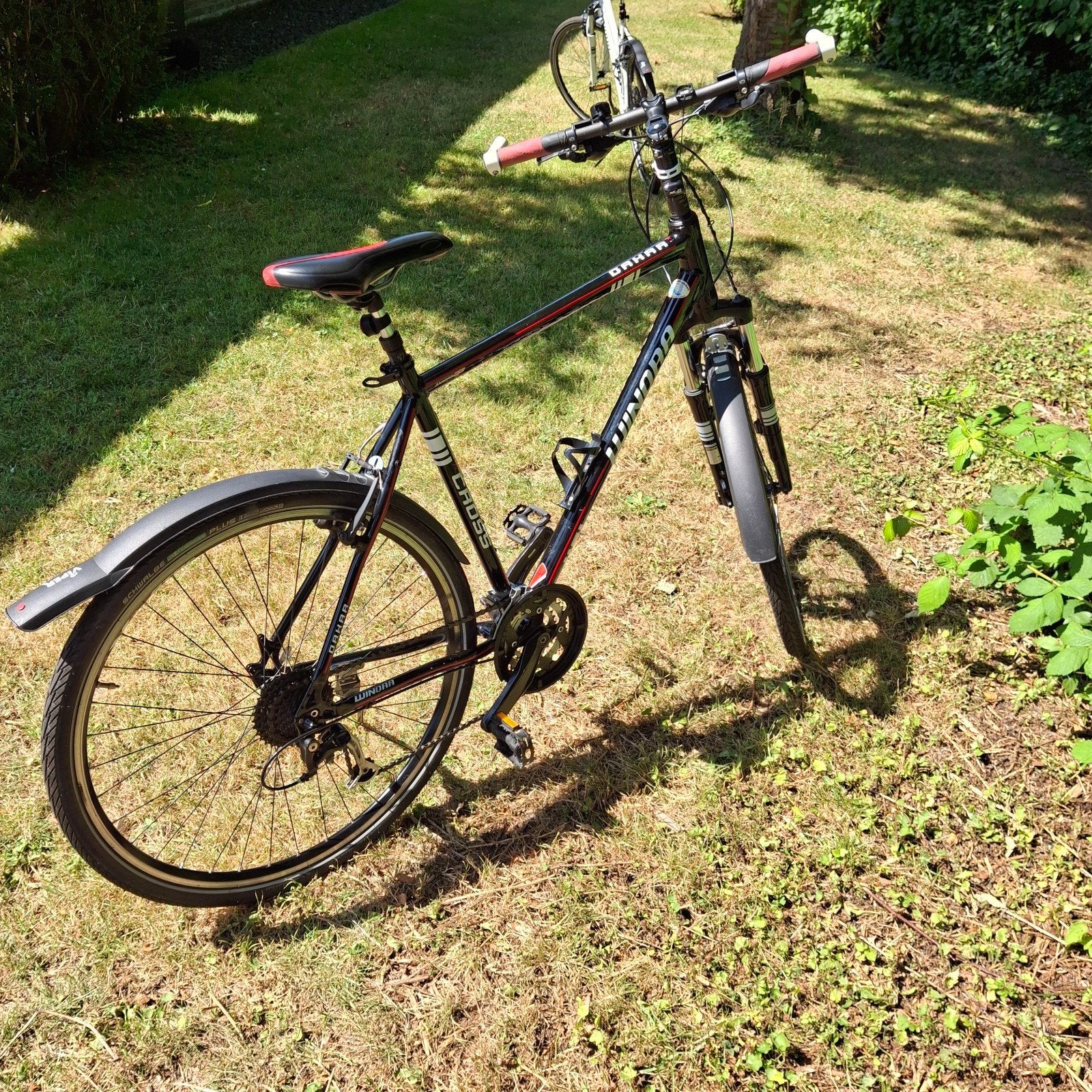 Winora Dakar hybride fiets Aluminium 6061 Superlight, 28 inch, Gebruikt, Vering, Velgrem