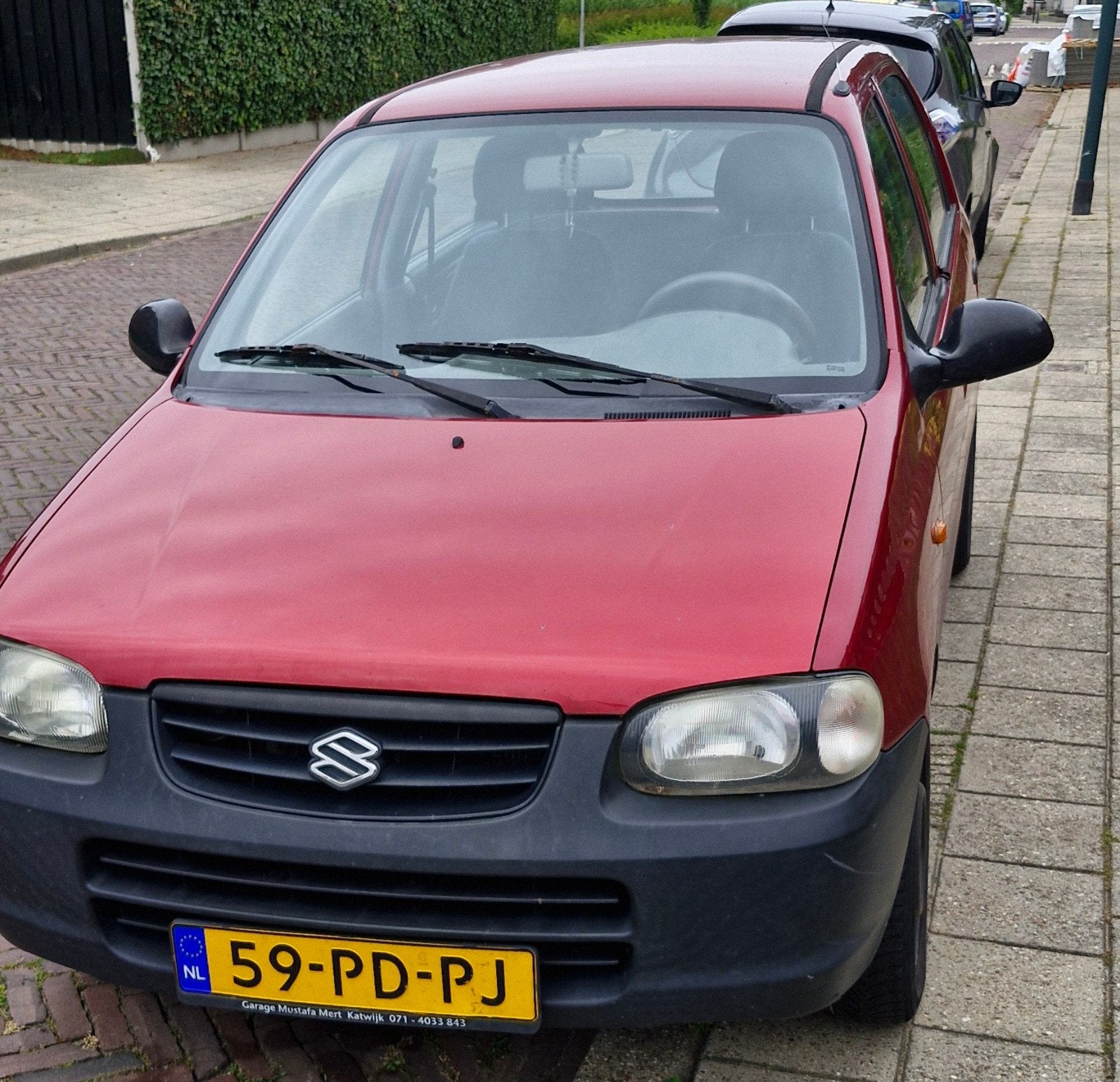 Suzuki Alto 1.1 16V 5d AGS 2004 Rood, Auto's, Voorwielaandrijving, 750 kg, 4 cilinders, 4 stoelen