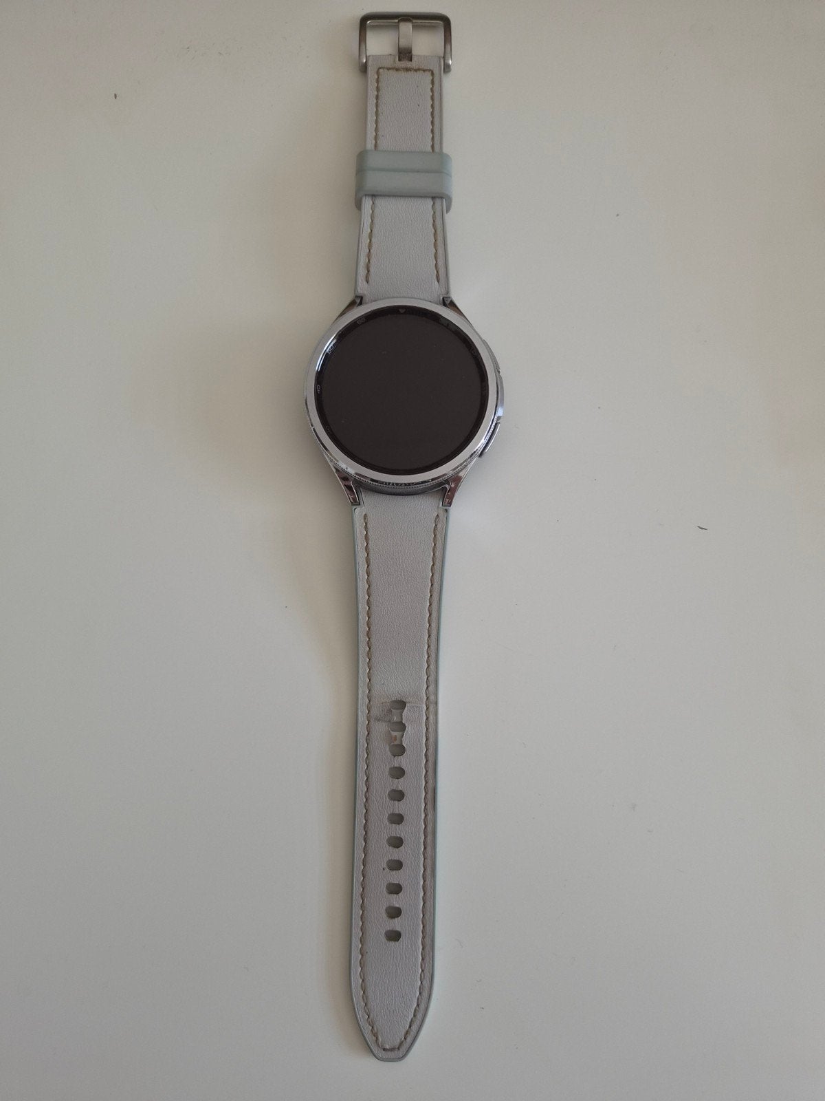 Samsung Galaxy Watch 4 Classic Zilver met bandjes, Ophalen, Zo goed als nieuw, Stappen, Samsung